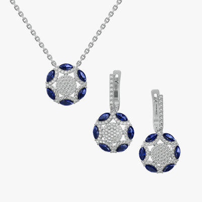 Roma Sapphire Jewelry Half Set